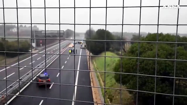 Assalto a un portavalori sulla A14, tratto chiuso nel Chietino