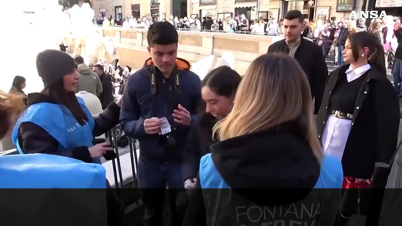 Al via la vendita dei biglietti da 2 euro per la Fontana di Trevi