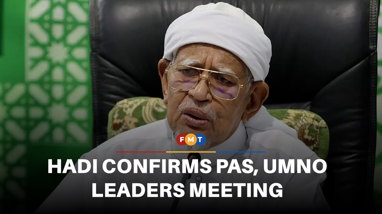 Hadi confirms PAS, Umno leaders met yesterday