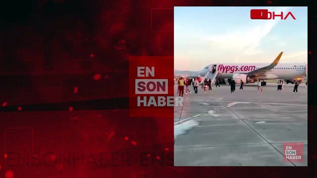 Taşınabilir şarj cihazından duman çıktı yolcular tahliye edildi