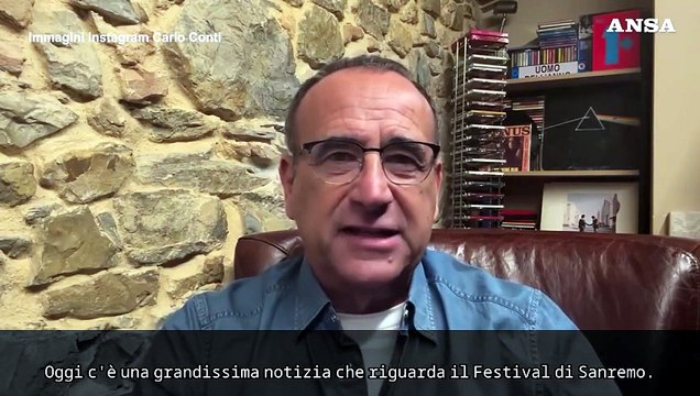 Carlo Conti: Il 13 febbraio io, Pausini e i Big di Sanremo ricevuti da Mattarella