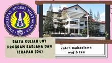 Biaya Kuliah UNY Program Sarjana Terapan (D4), Ada 10 Tingkat UKT calon mahasiswa wajib tau