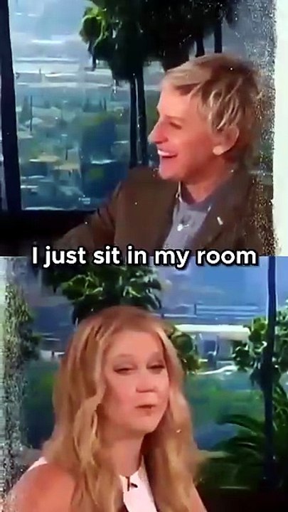 Amy Schumer's Hilarious Ellen Show Moment Comedy Over Creepiness