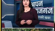 चलती कार पर अचानक गिरा विशाल पेड़! महराजगंज में तेज आंधी से बड़ा हादसा | 2 घायल
