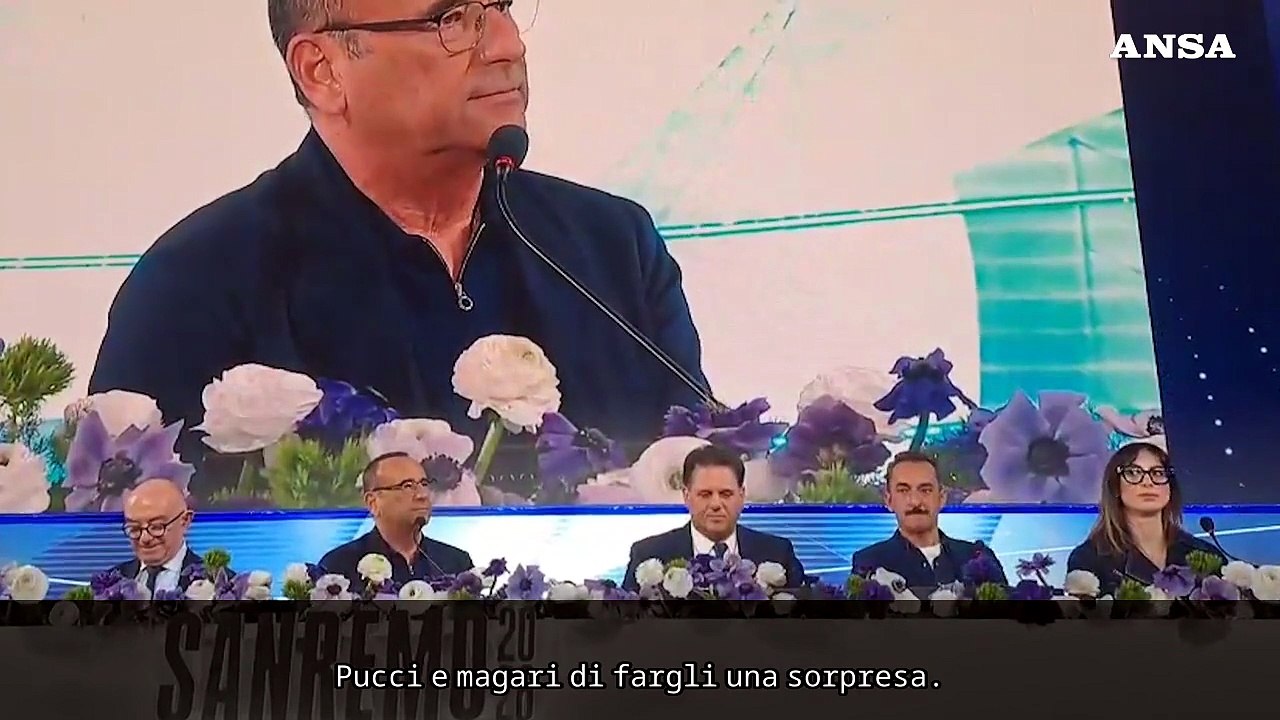 Conti a Sanremo: "Rispetto La Russa, Pucci pero' non se la sente di fare interventi"