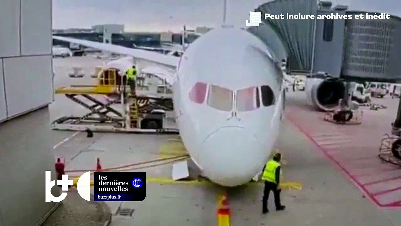 Avion 'atterri sur le nez' sur la piste à Francfort; pilotes et équipage blessés