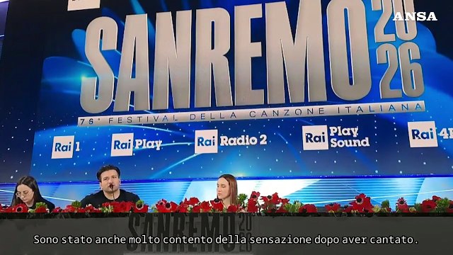 Eddie Brock: Felice di quello che ho fatto sul palco di Sanremo