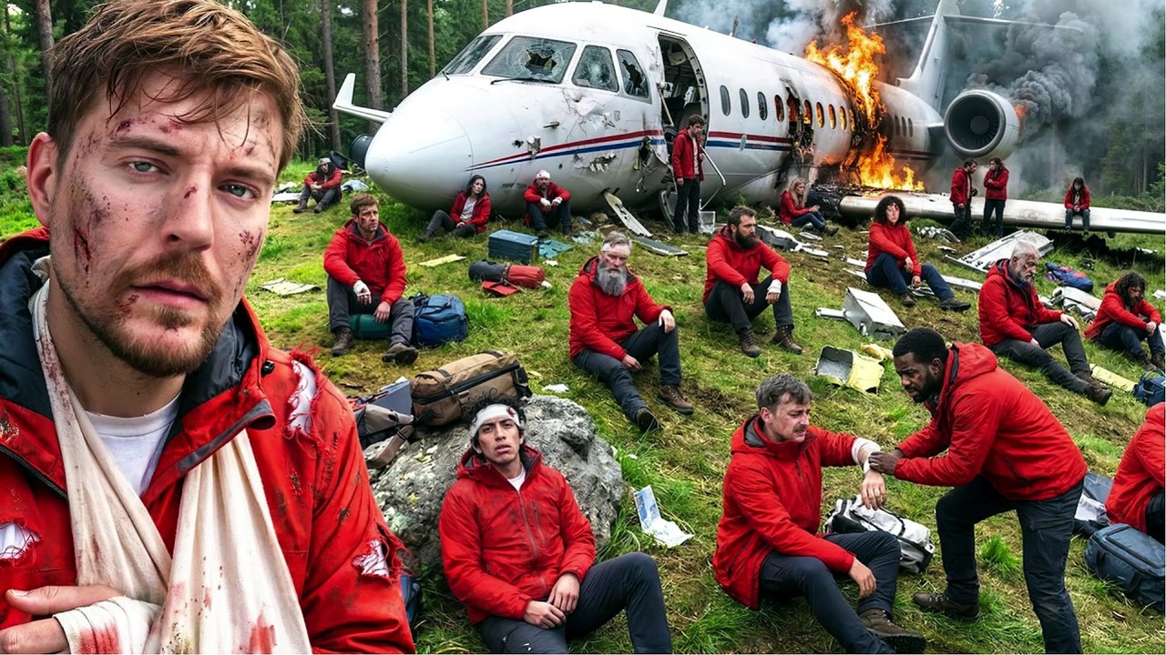MrBeast Stranded 100 People In The Wilderness For $250,000 120M views