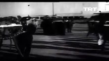 Kıbrıs'taki İlk Havacı Şehit Pilot Yüzbaşı Cengiz Topel  Cenaze Töreni -1964
