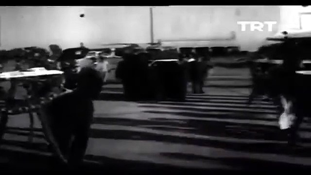 Kıbrıs'taki İlk Havacı Şehit Pilot Yüzbaşı Cengiz Topel Cenaze Töreni -1964