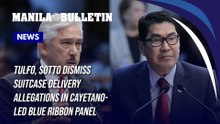 Tulfo, Sotto dismiss suitcase delivery allegations in Cayetano-led Blue Ribbon panel