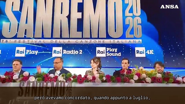 Sanremo, Conti: Stasera l'omaggio di Achille Lauro alle vittime di Crans-Montana