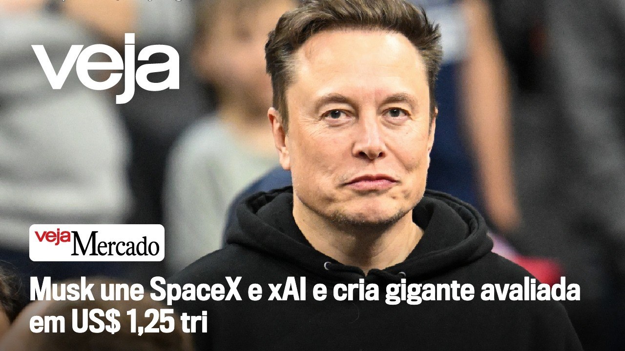 Musk une SpaceX e xAI e cria gigante avaliada em US$ 1,25 tri | Mercado