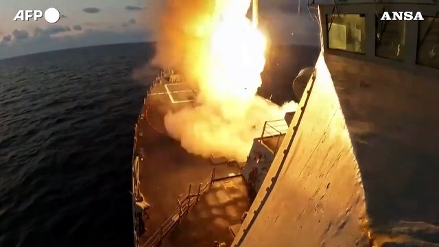 Stati Uniti, diffuse le immagini degli attacchi contro l'Iran