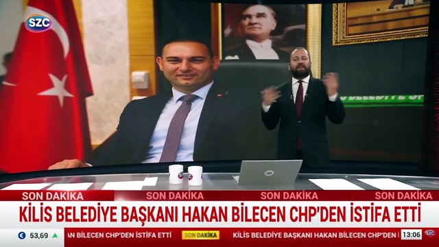 Kilis Belediye Başkanı Hakan Bilecen CHP'den istifa etti