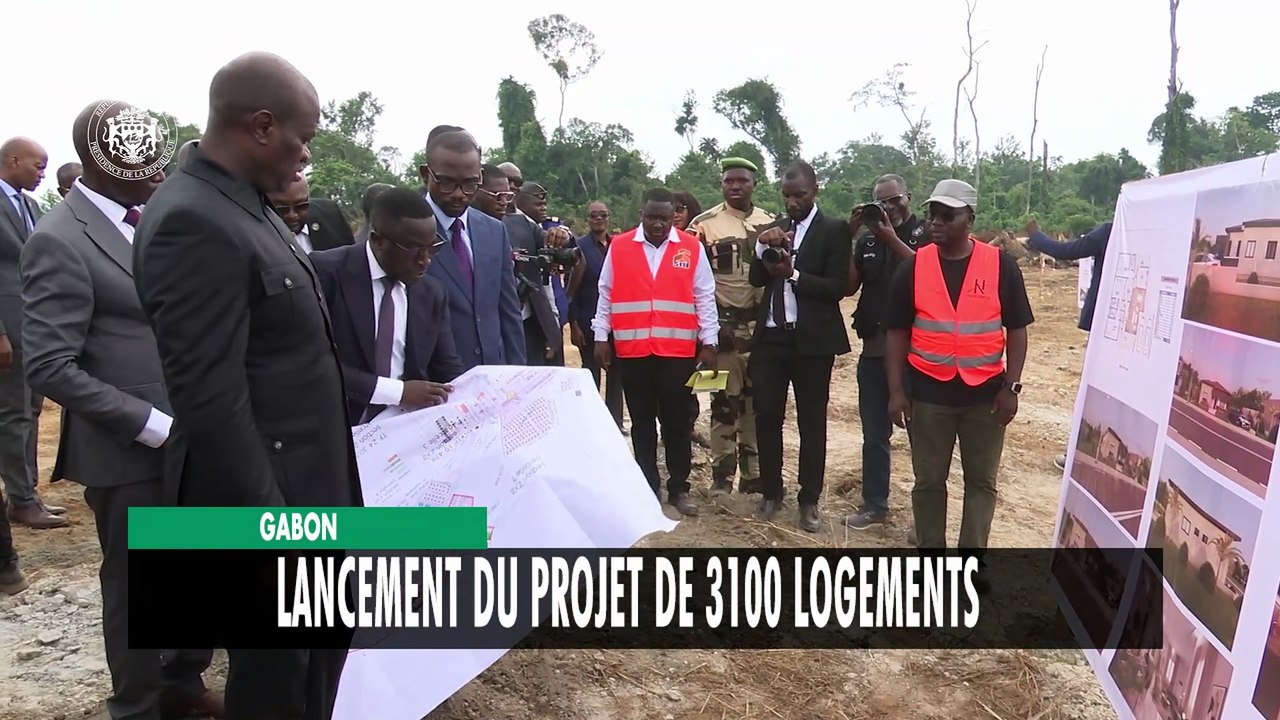 [#Reportage ]  Gabon : lancement du projet de 3100 logements