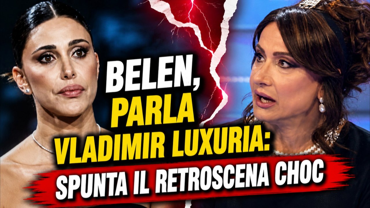 Belen, parla Vladimir Luxuria spunta il retroscena choc
