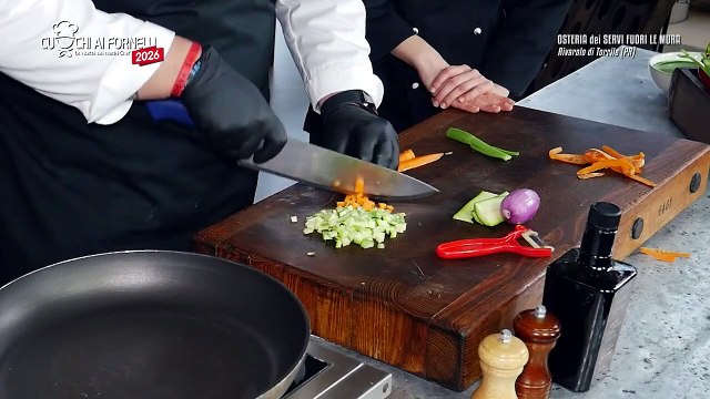 RISOTTO AGLI SPINACI CON DELICATA ALLO ZAFFERANO E DADOLATA DI VERDURE - OSTERIA DEI SERVI FUORI LE MURA | RISOTTO AGLI SPINACI CON DELICATA ALLO ZAFFERANO E DADOLATA DI VERDURE - OSTERIA DEI SERVI FUORI LE MURA