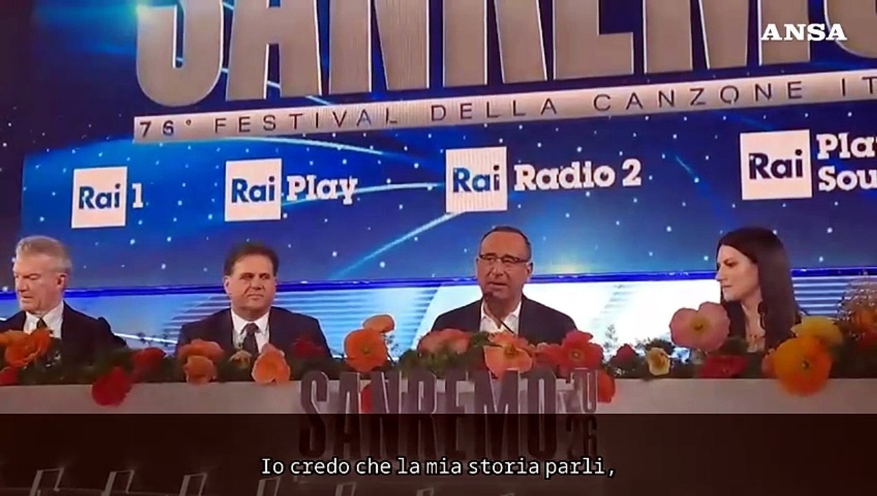 Sanremo, Conti sulla polemica Pucci: "Nessuno mi obbliga a prendere qualcuno"