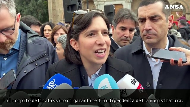 Referendum, Schlein: No a una riforma che non migliora la giustizia