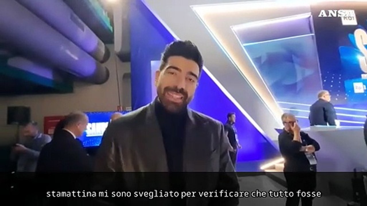 Sanremo, Gazzoli: "Per prepararsi a questo momento mi ci e' voluta tutta la vita"