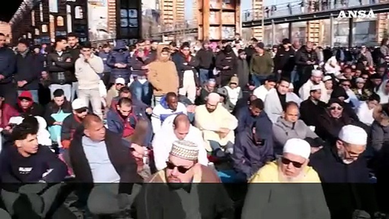 Preghiera di fine Ramadan a Torino, presente anche il sindaco Lo Russo