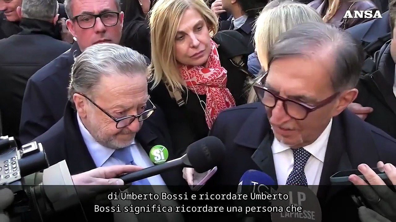 La Russa: "Mi rammarico di non essere andato a trovare Bossi"