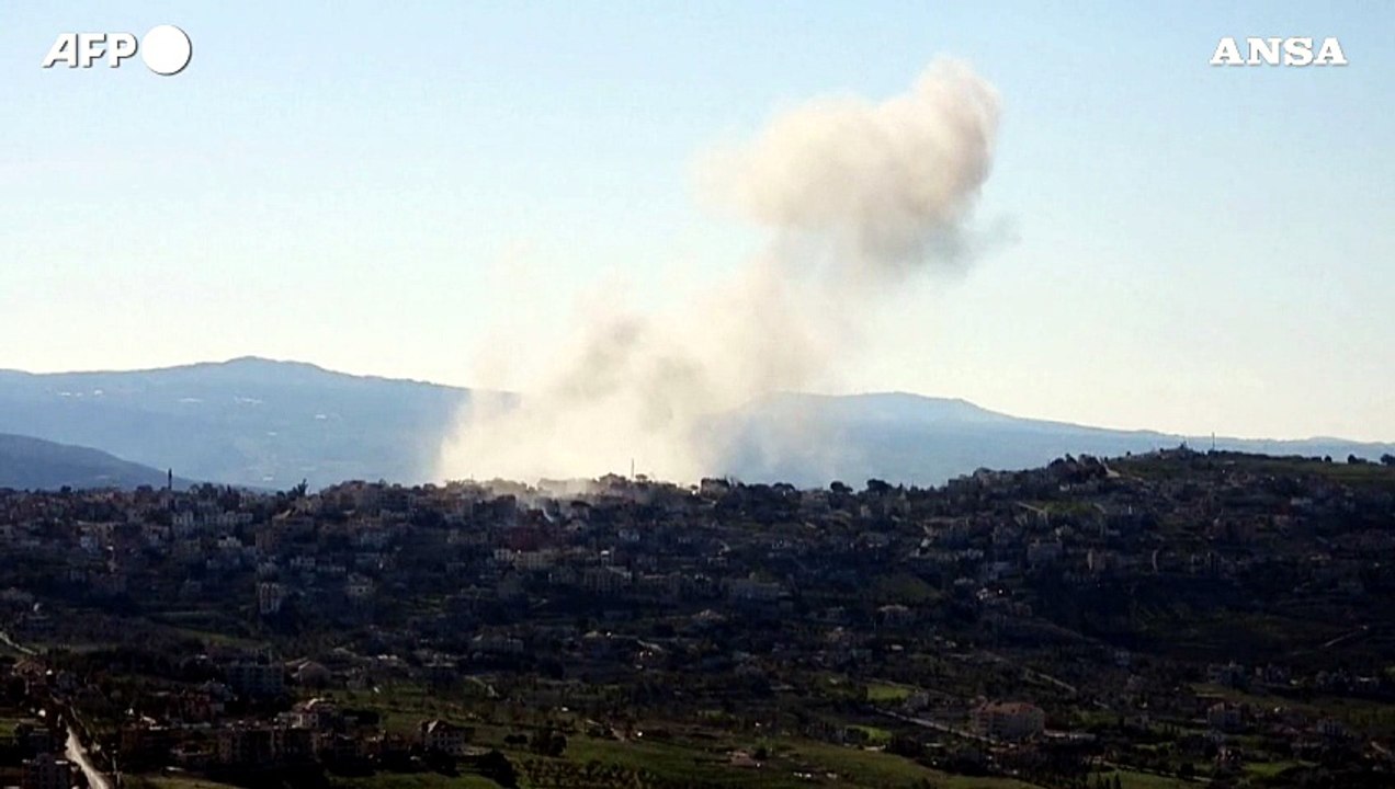 Libano, oltre 100 attacchi aerei di Israele oggi nel sud del Paese