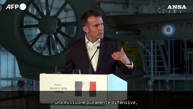 Iran, Macron: Prepariamo missione difensiva per riaprire lo stretto di Hormuz