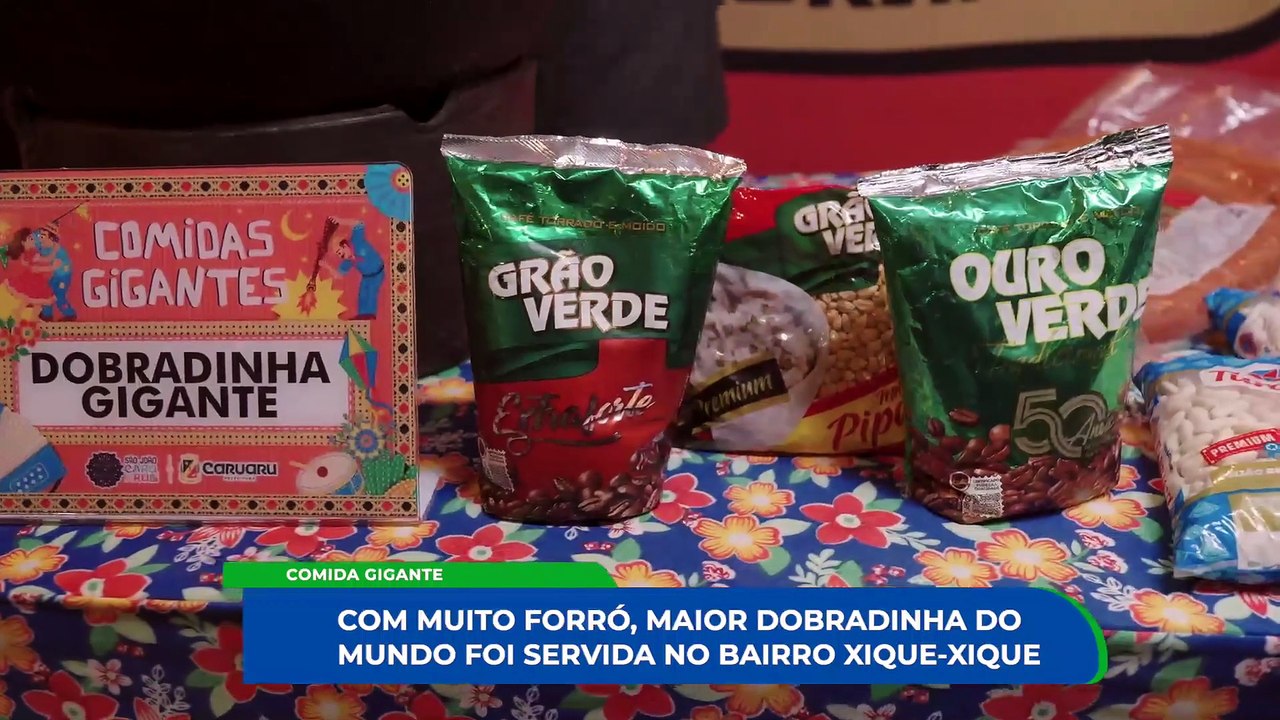 Comidas Gigantes 2026: A Abertura da Temporada no Chique-Chique com a Maior Dobradinha do Mundo