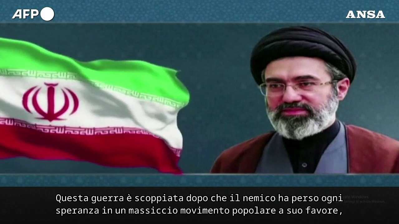 Mojtaba Khamenei: "L'Iran ha inflitto al nemico un colpo devastante"