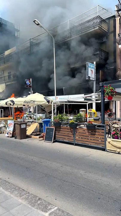 Giardini: esplosione di una bombola