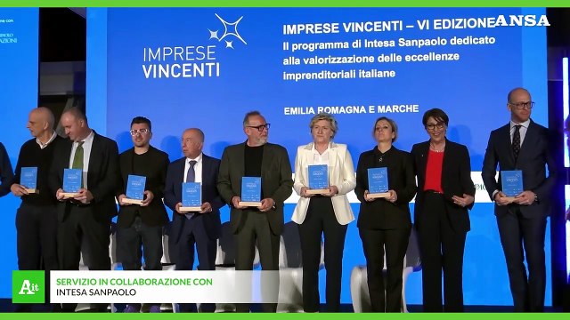 Intesa Sanpaolo premia dieci aziende dell'E-R e Marche vincitrici del programma Imprese Vincenti