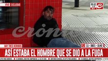 Así estaba el borracho que chocó y quiso escapar de la policía