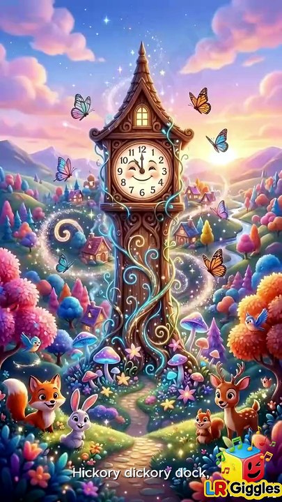 🐝 From Mouse to Fish! 🌈 Kids Can’t Stop Watching! Hickory Dickory Dock | LR Craze