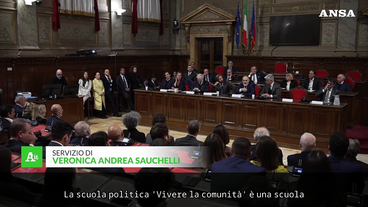 A Roma via alla Scuola politica 'Vivere la comunita''