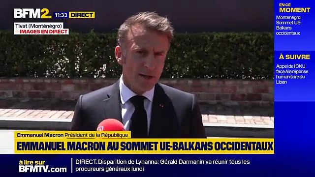 Guerre en Ukraine: Pour Emmanuel Macron, c'est le moment de reprendre les discussions avec la Russie pour bâtir à la fois un cessez-le-feu et un plan de paix - VIDEO