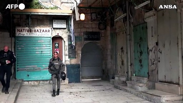 Pasqua anomala a Gerusalemme, S. Sepolcro chiuso per le restrizioni di guerra
