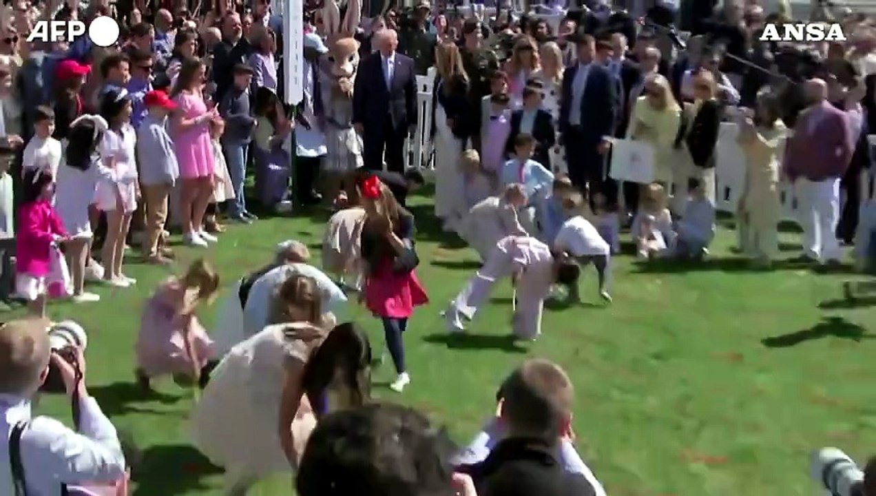 Festa di Pasqua con i bambini nei giardini della Casa Bianca