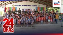 School supplies, hatid ng GMAKF sa 2,500 anak ng magsasaka, mangingisda at salt maker | 24 Oras