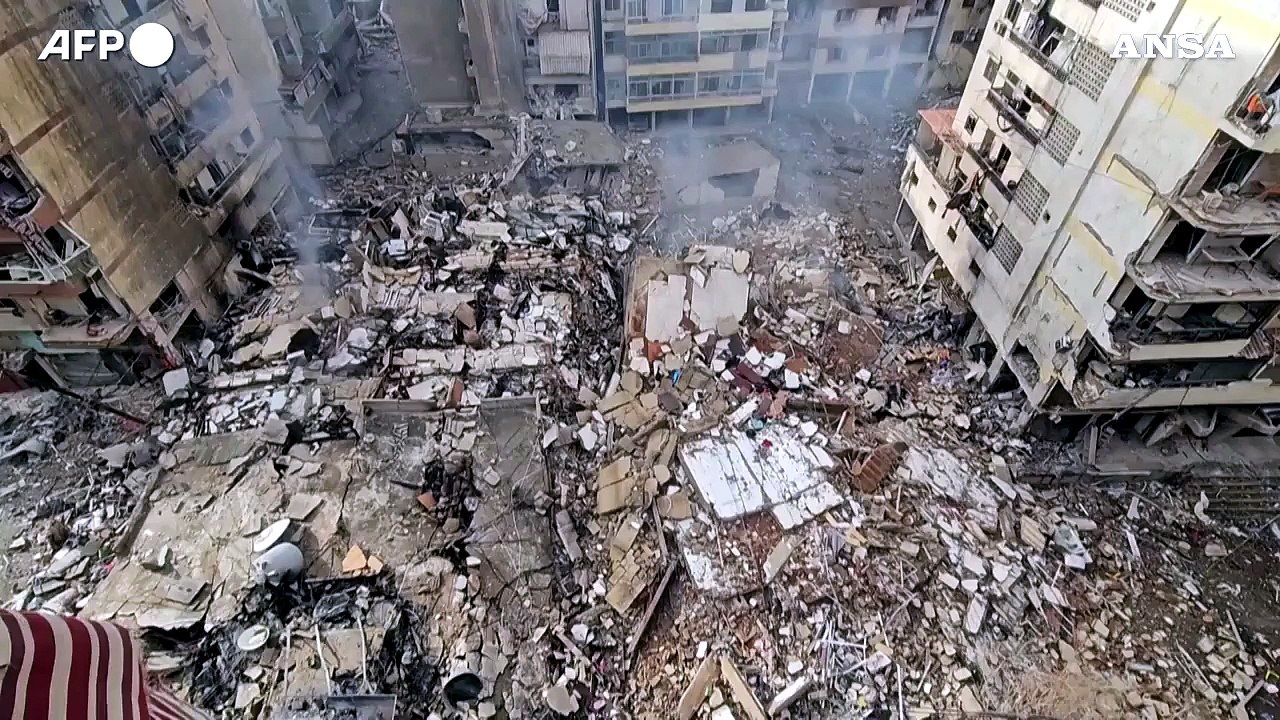 Beirut sotto le macerie: nuovi raid israeliani colpiscono la capitale libanese