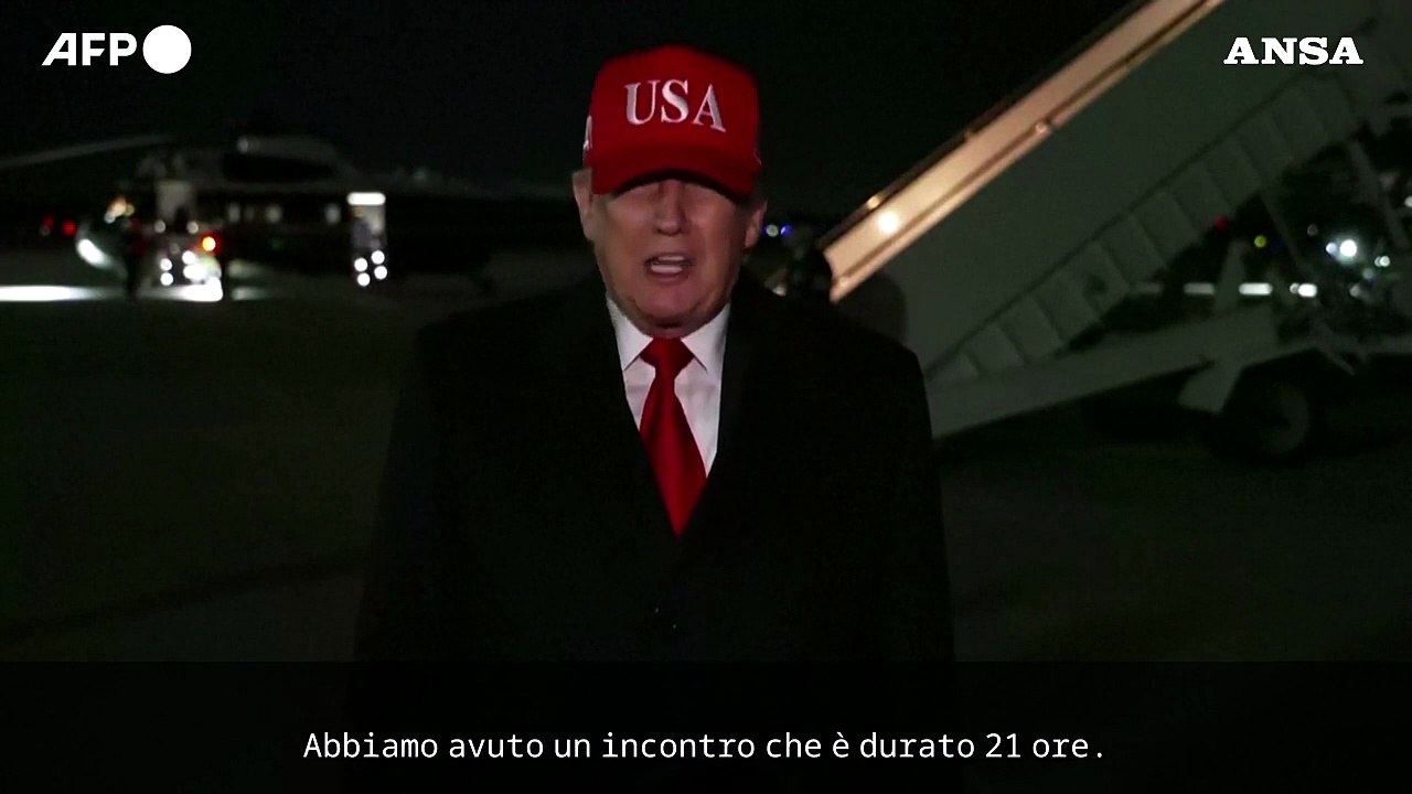 Trump: "Non sono fan di Papa Leone, non crede nella lotta alla criminalita'"