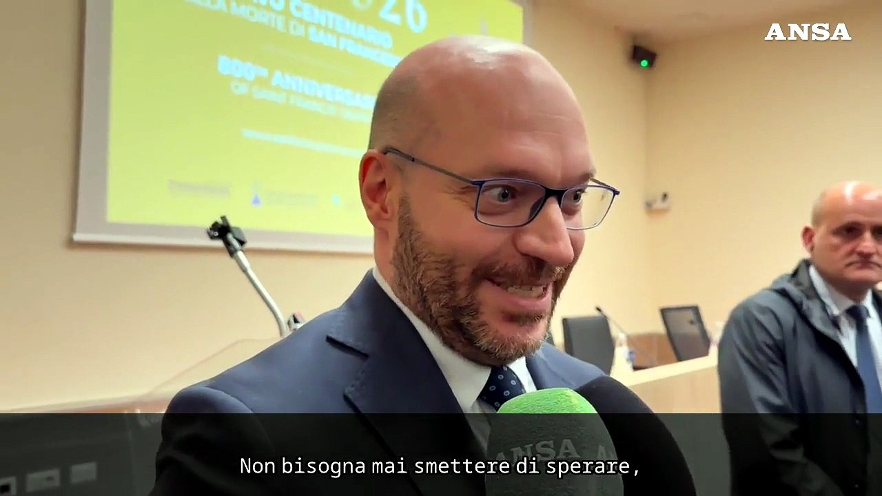 Presidente Camera Fontana: "Non bisogna mai smettere di sperare nella pace"