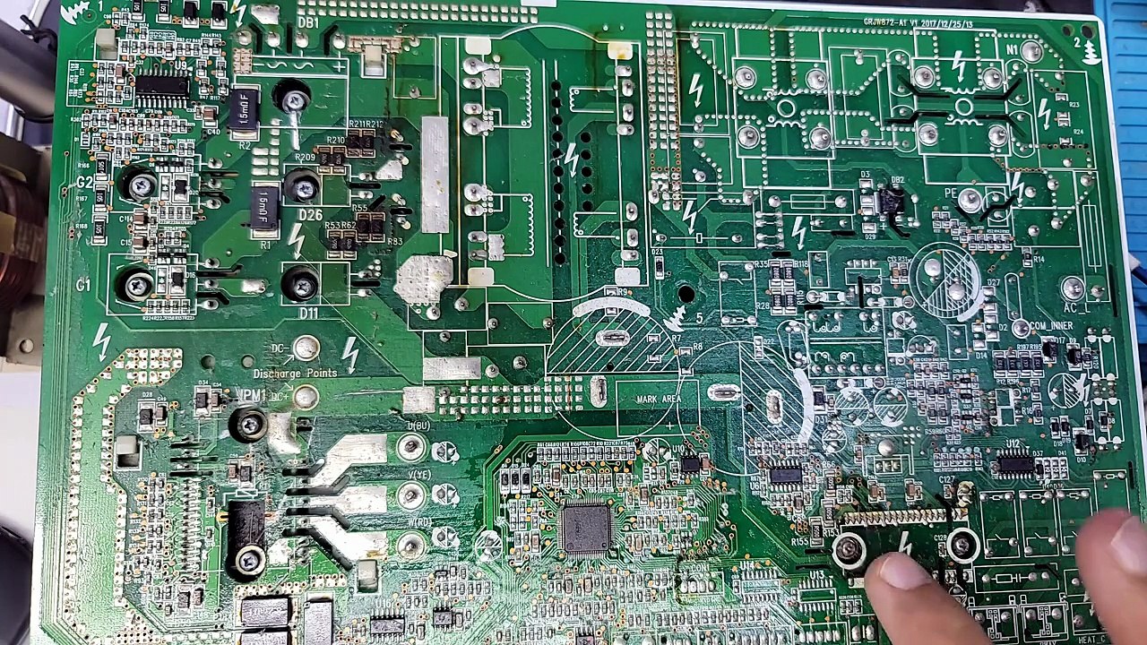Gree DC Inverter AC H5 Error Code Solution  IPM Protection Repair & Troubleshooting Guide - Babar Electronics HVACR