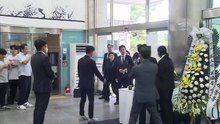 한화에어로 희생자 합동분향소 설치...추모 발길 / YTN