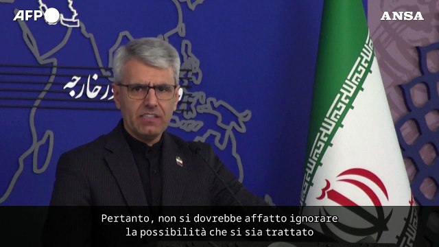 Iran, ministero degli Esteri: Salvataggio del pilota copertura per rubare uranio arricchito