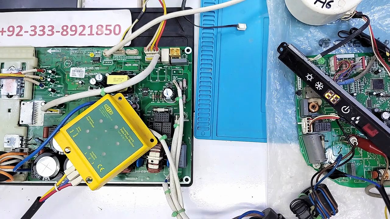 Gree Dc inverter ac H5 NO error outdoor pcb compressor start nahi hota inverter  pcb training centre - Babar Electronics HVACR