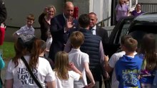 Kids left ecstatic after shaking hands with Prince William
