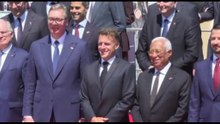 Macron tra Costa e Vucic: foto gruppo Vertice Ue-Balcani in Montenegro