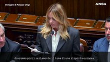 Meloni alla Camera: "Se crisi in Iran peggiora sospendere il Patto di stabilita'"